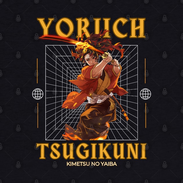 Yoriichi Tsugikuni Demon Slayer by AssoDesign